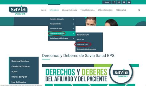 citas savia salud|Cita Médica Savia Salud EPS 2024